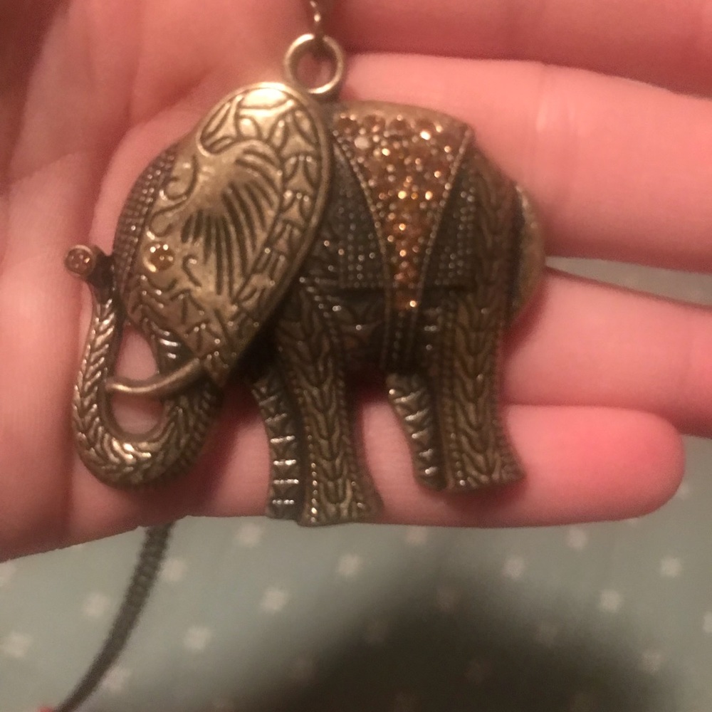 Maurice’s Elephant Necklace